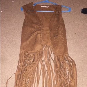 Fringe vest